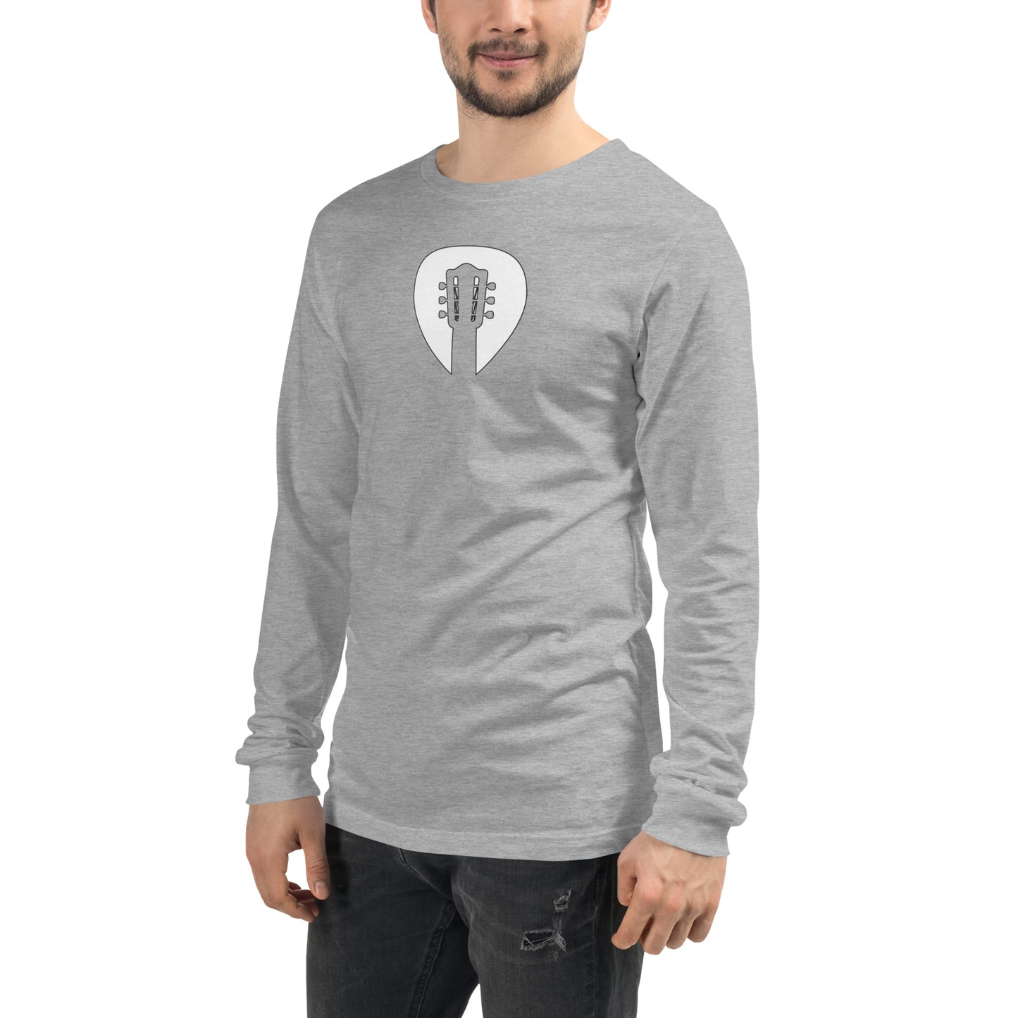Guitar Pick Long Sleeve Tee