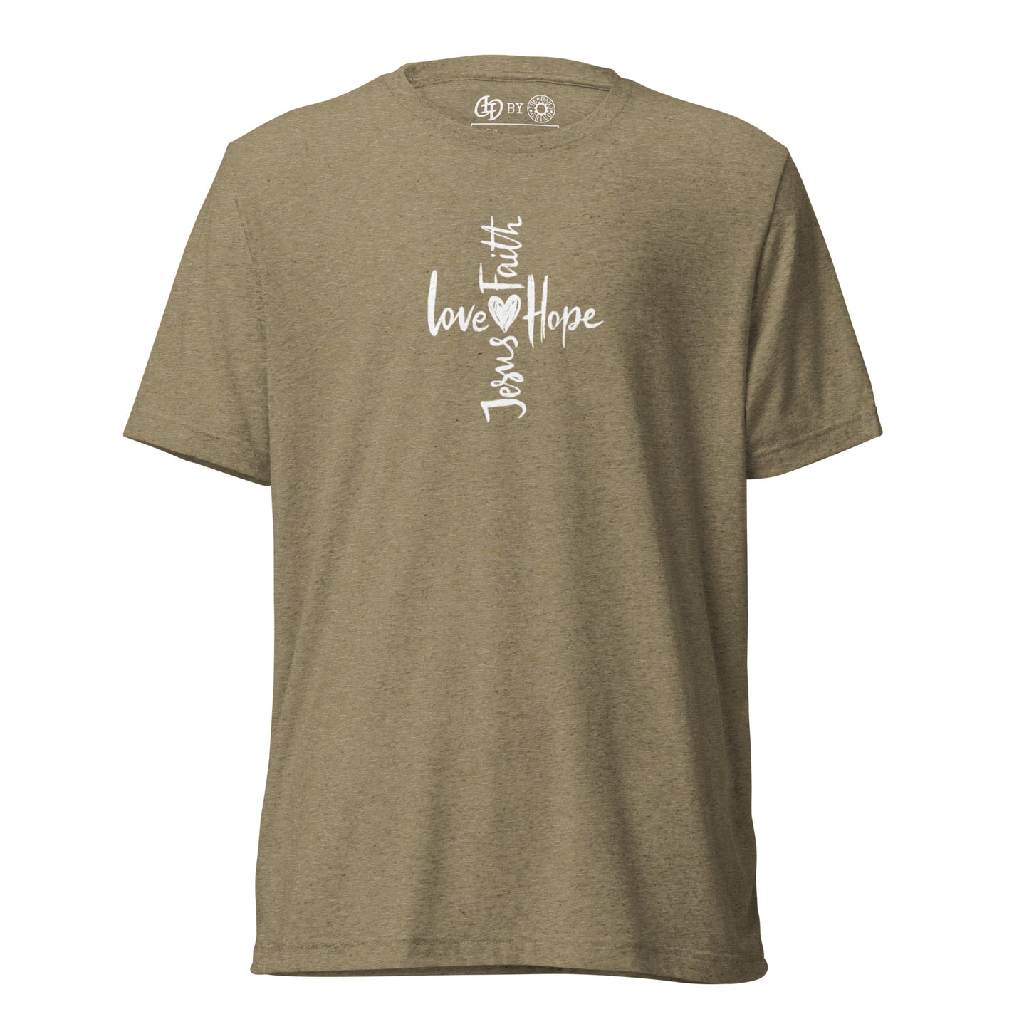 Faith Hope Love Cross Short Sleeve T-Shirt