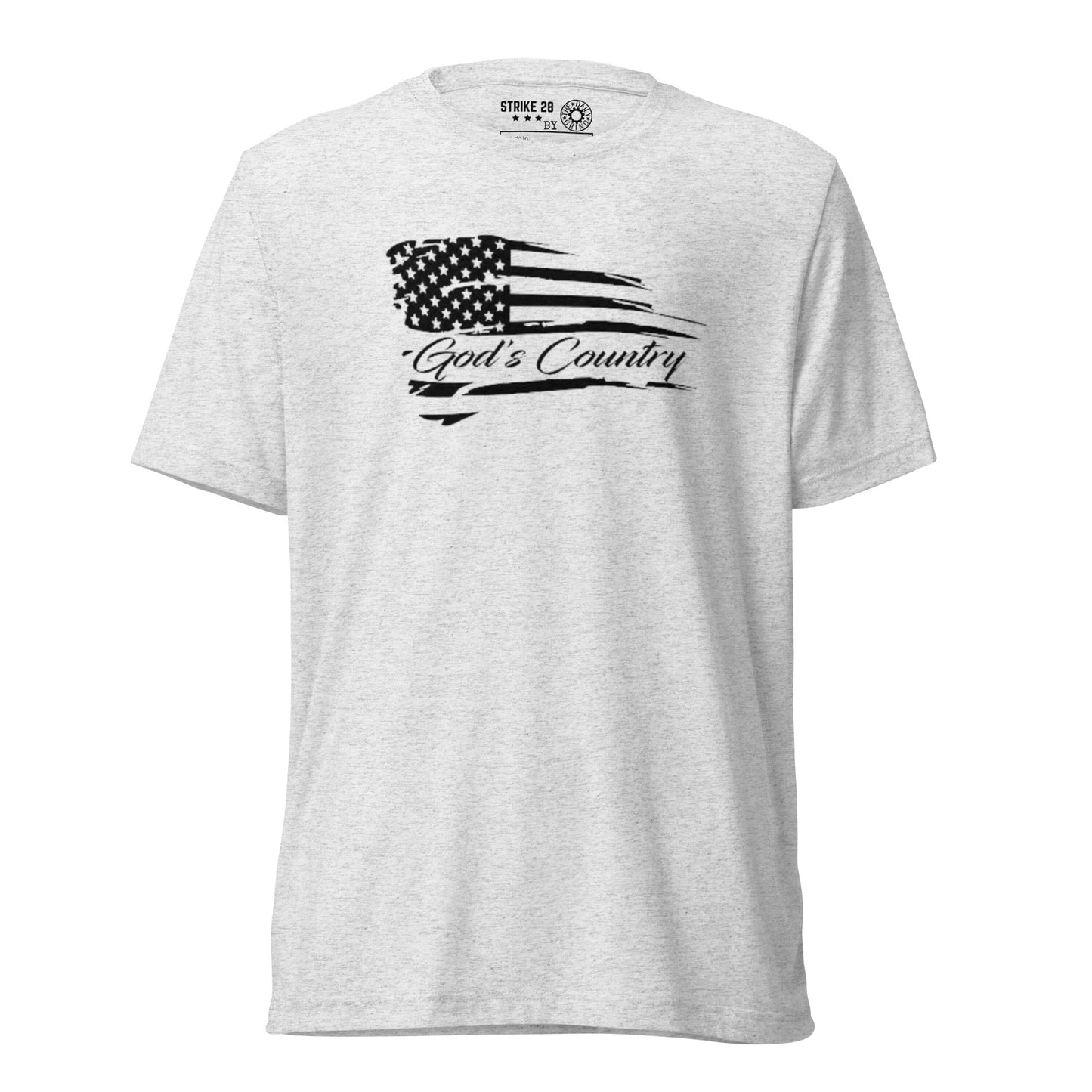 God’s Country American Flag Short Sleeve T-Shirt
