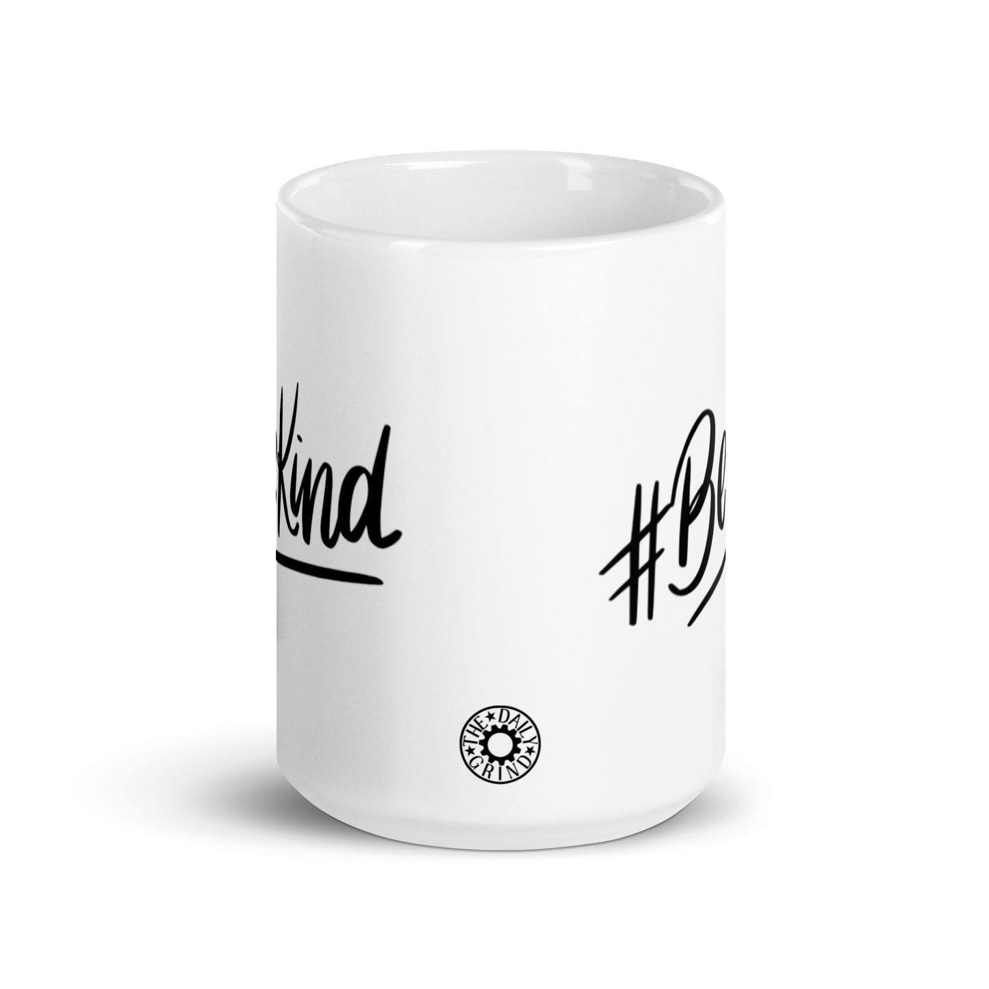 Be Kind White Glossy Mug