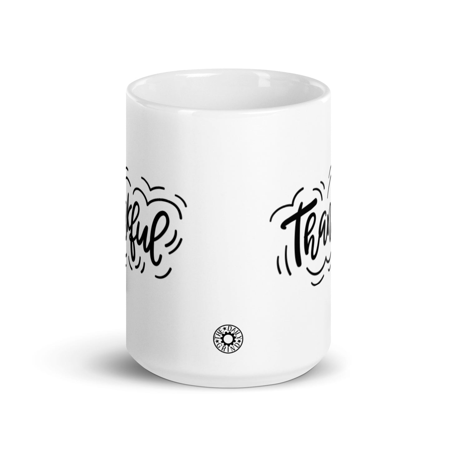 Thankful White Glossy Mug