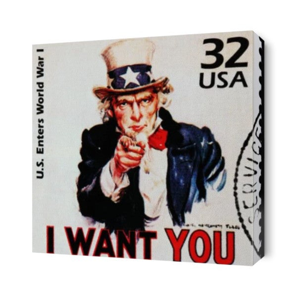 “I Want You” Uncle Sam 32 Cent Stamp