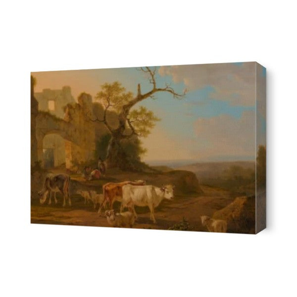 Oil Painting of Farm in 1800’s