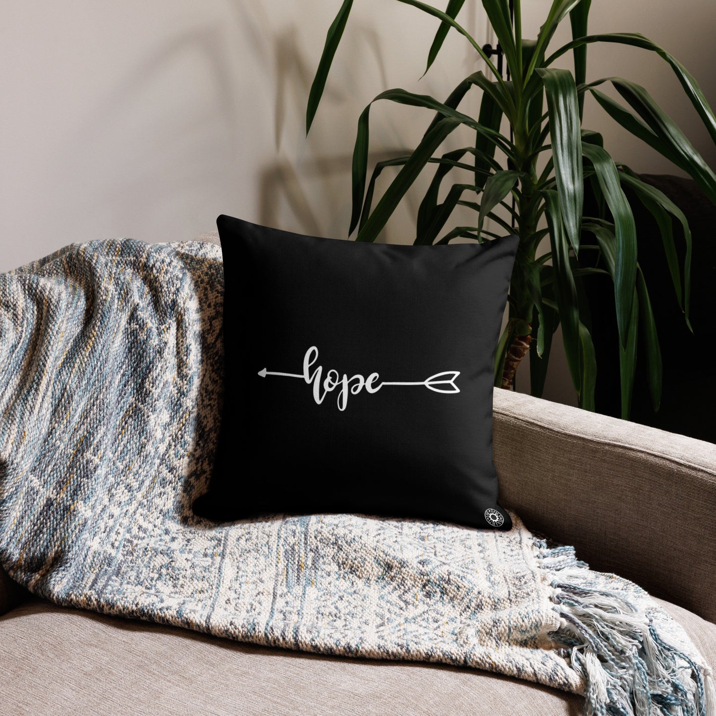 Black Hope Premium Pillow