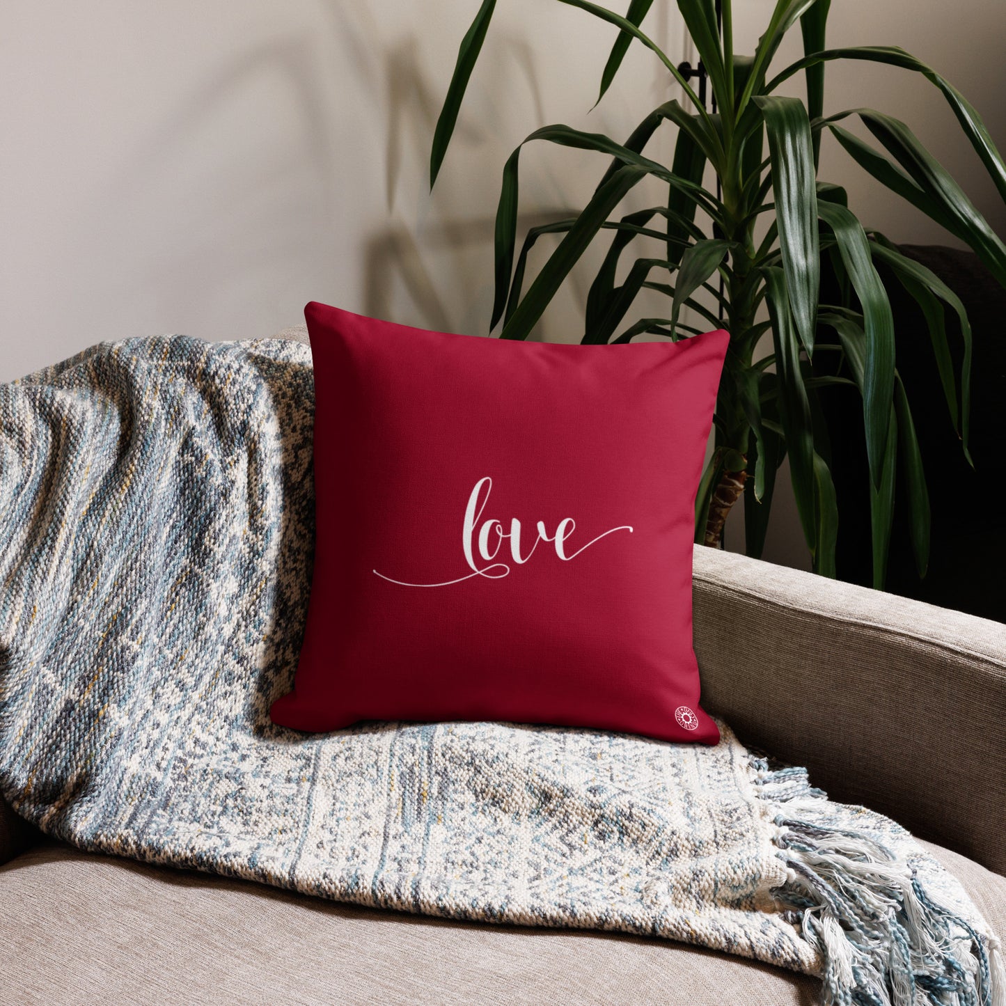 Red Love Premium Pillow