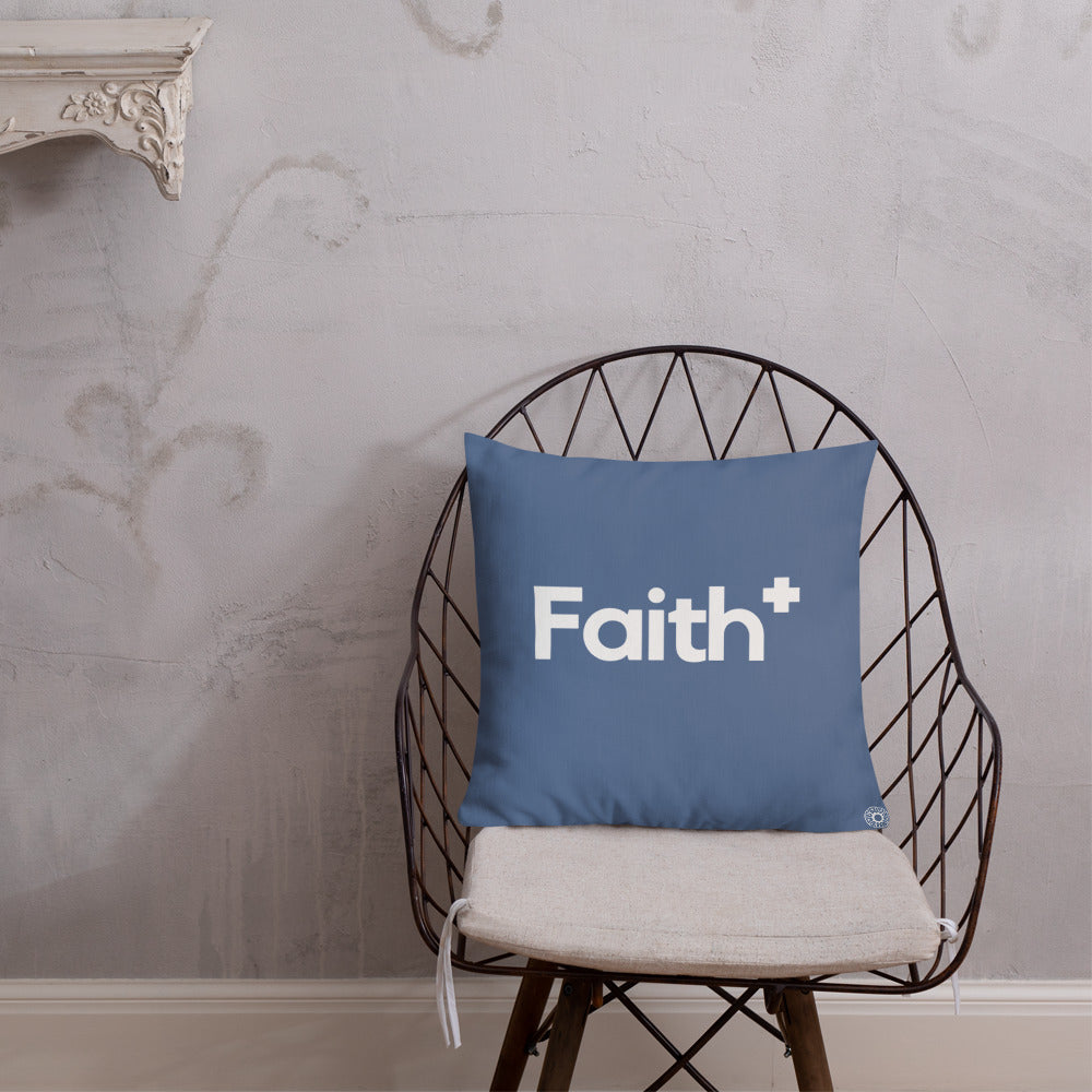 Blue Faith Premium Pillow