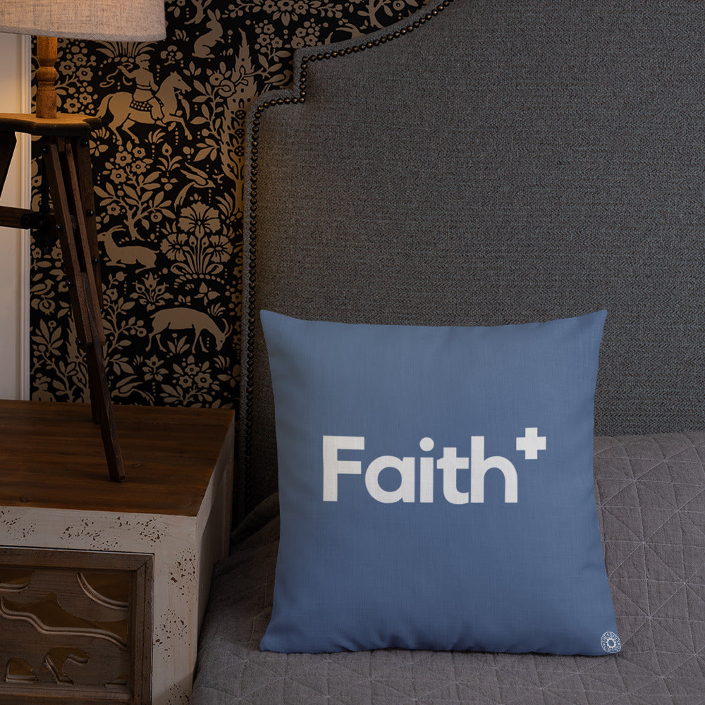 Blue Faith Premium Pillow