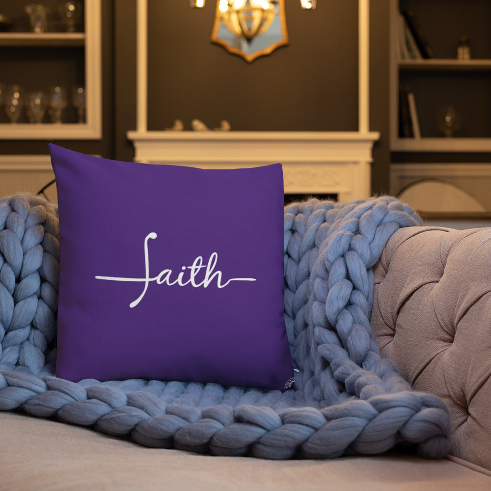 Purple Faith Premium Pillow