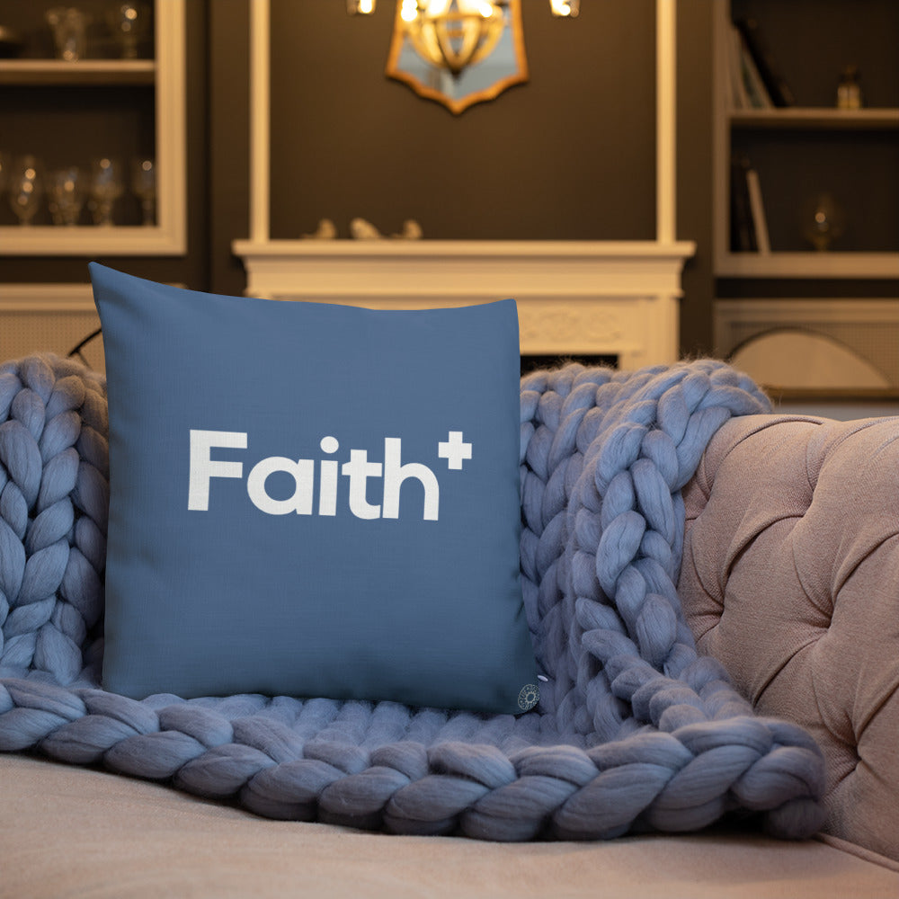 Blue Faith Premium Pillow