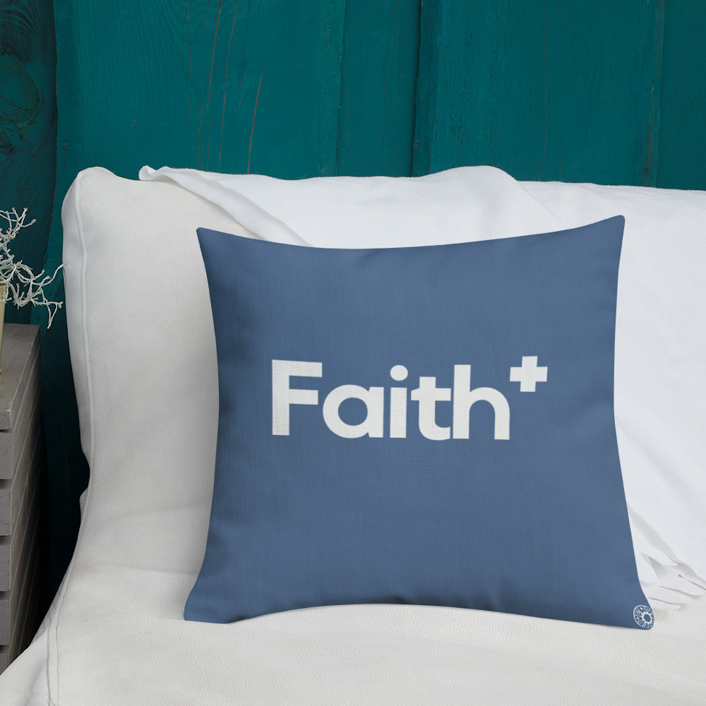 Blue Faith Premium Pillow