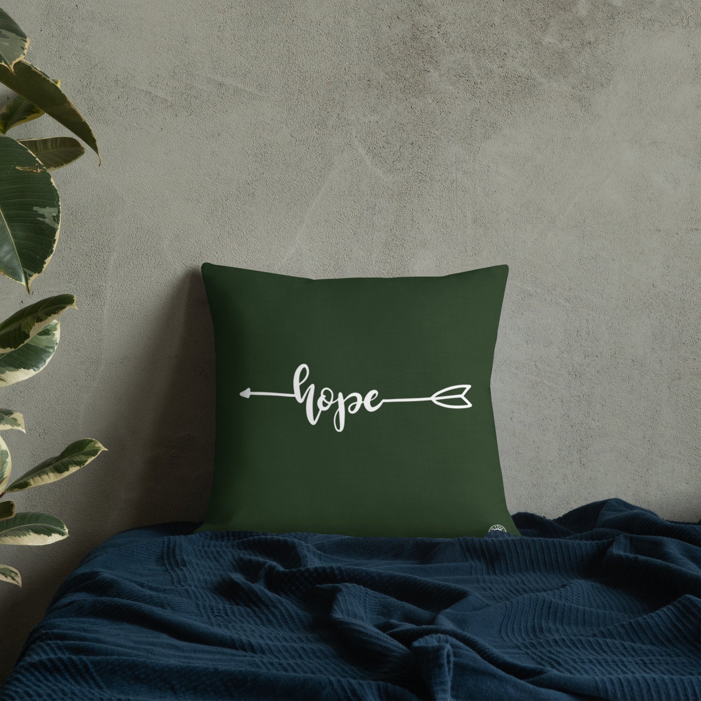 Green Hope Premium Pillow