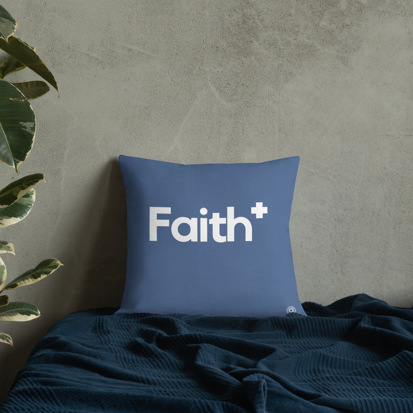 Blue Faith Premium Pillow