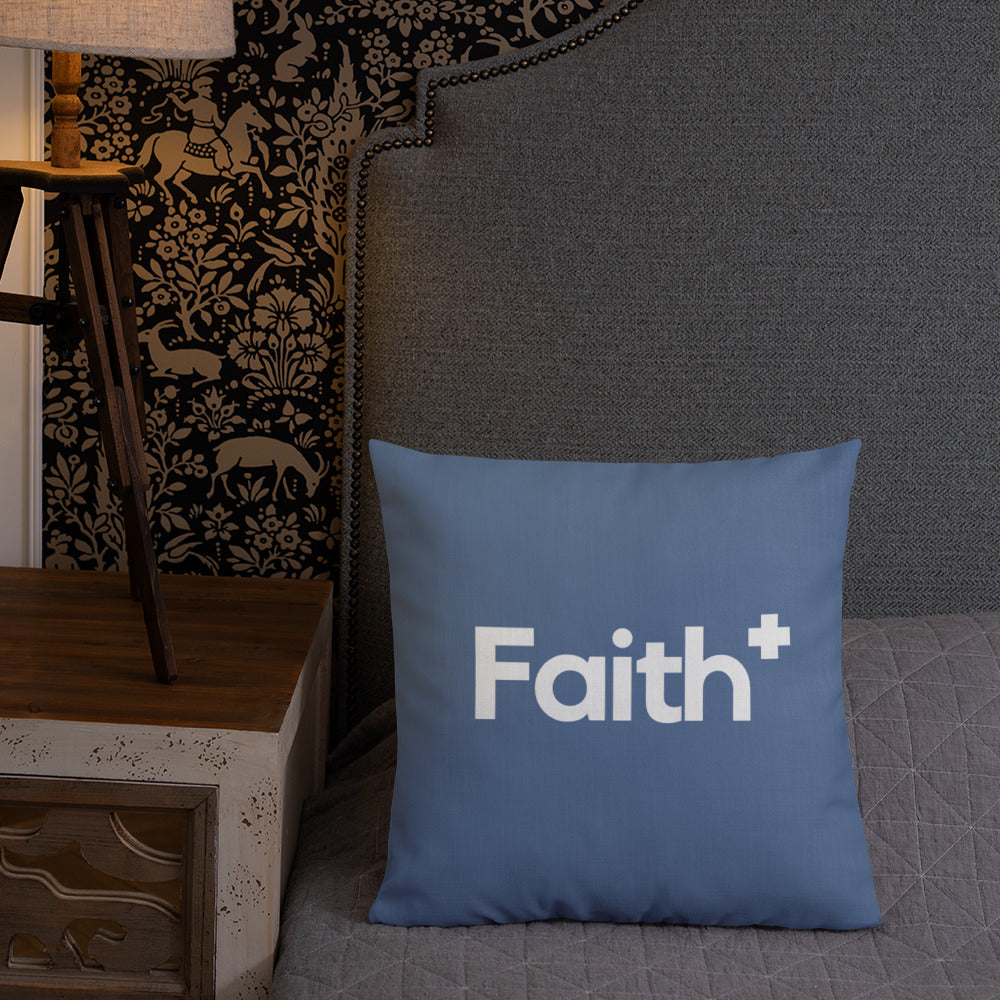 Blue Faith Premium Pillow