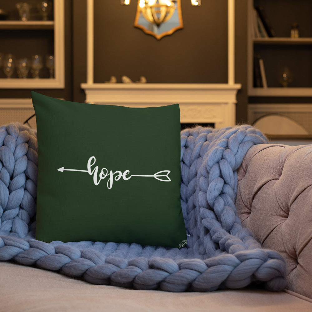 Green Hope Premium Pillow