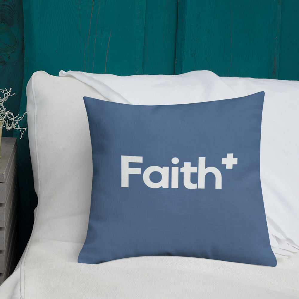 Blue Faith Premium Pillow