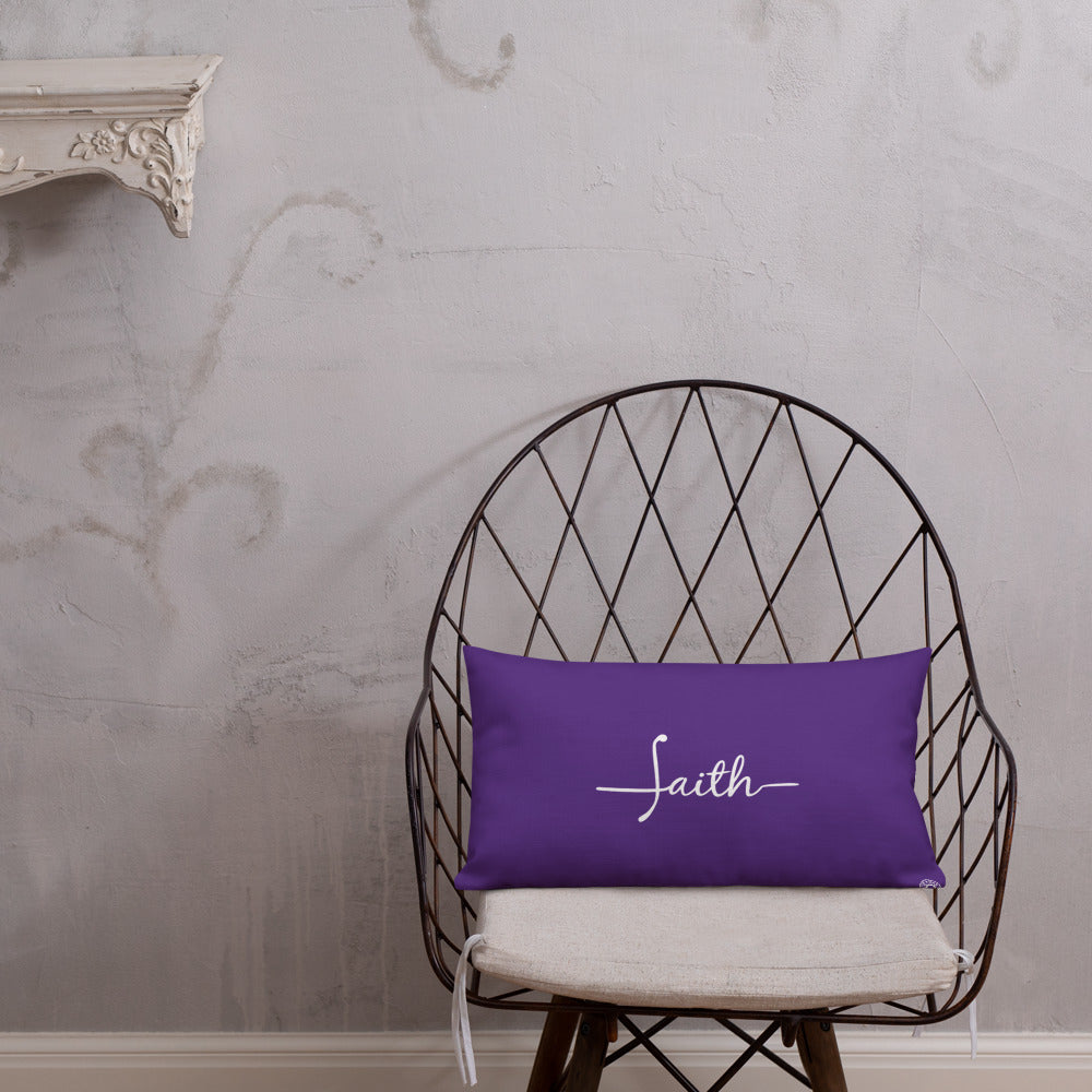 Purple Faith Premium Pillow