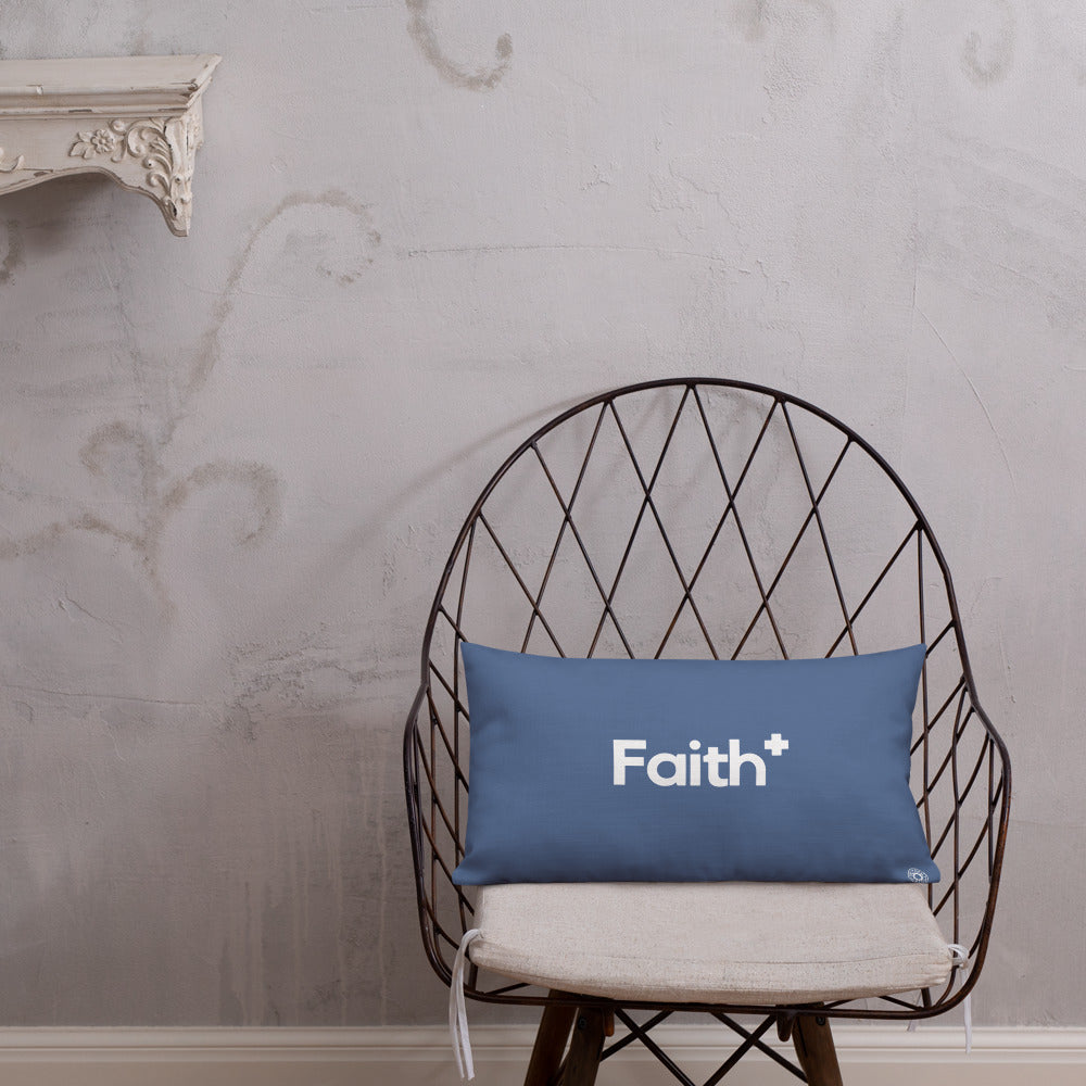 Blue Faith Premium Pillow