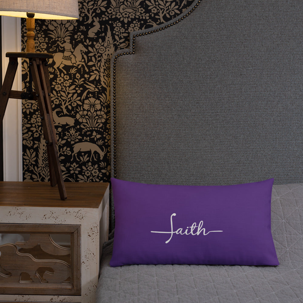 Purple Faith Premium Pillow