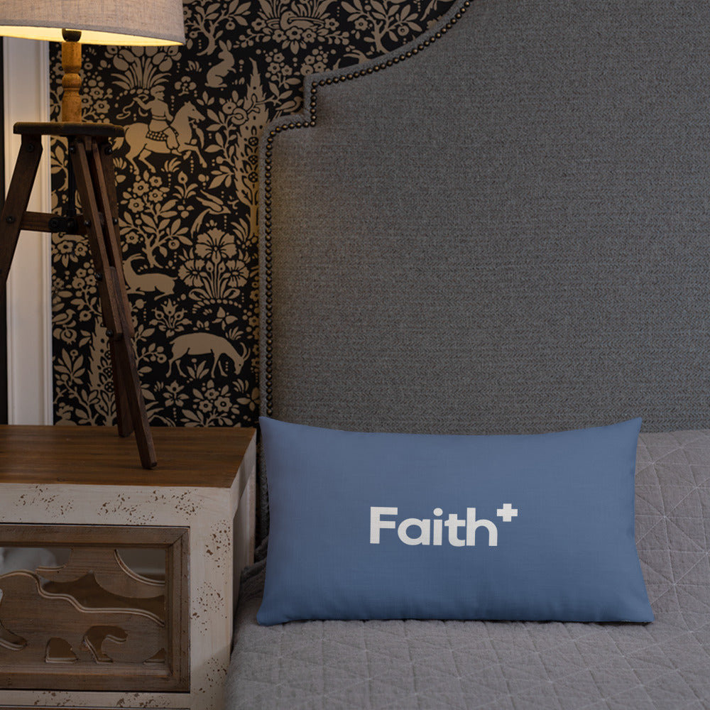 Blue Faith Premium Pillow