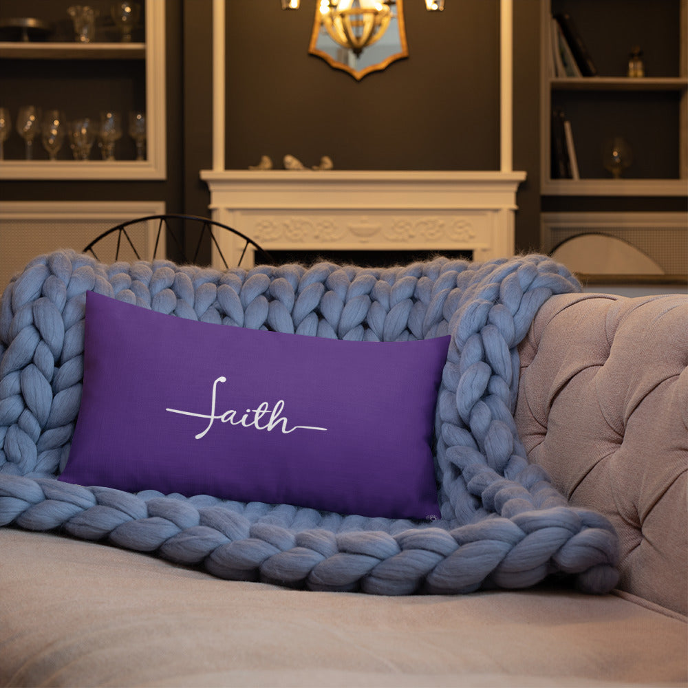 Purple Faith Premium Pillow