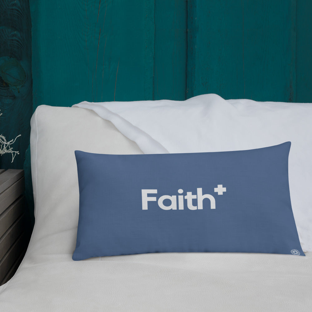 Blue Faith Premium Pillow