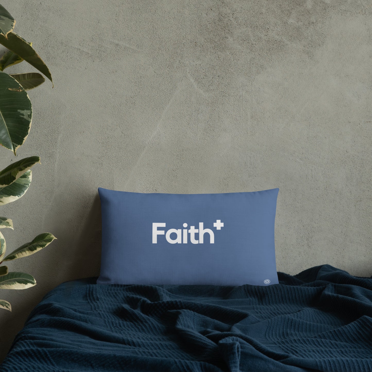 Blue Faith Premium Pillow