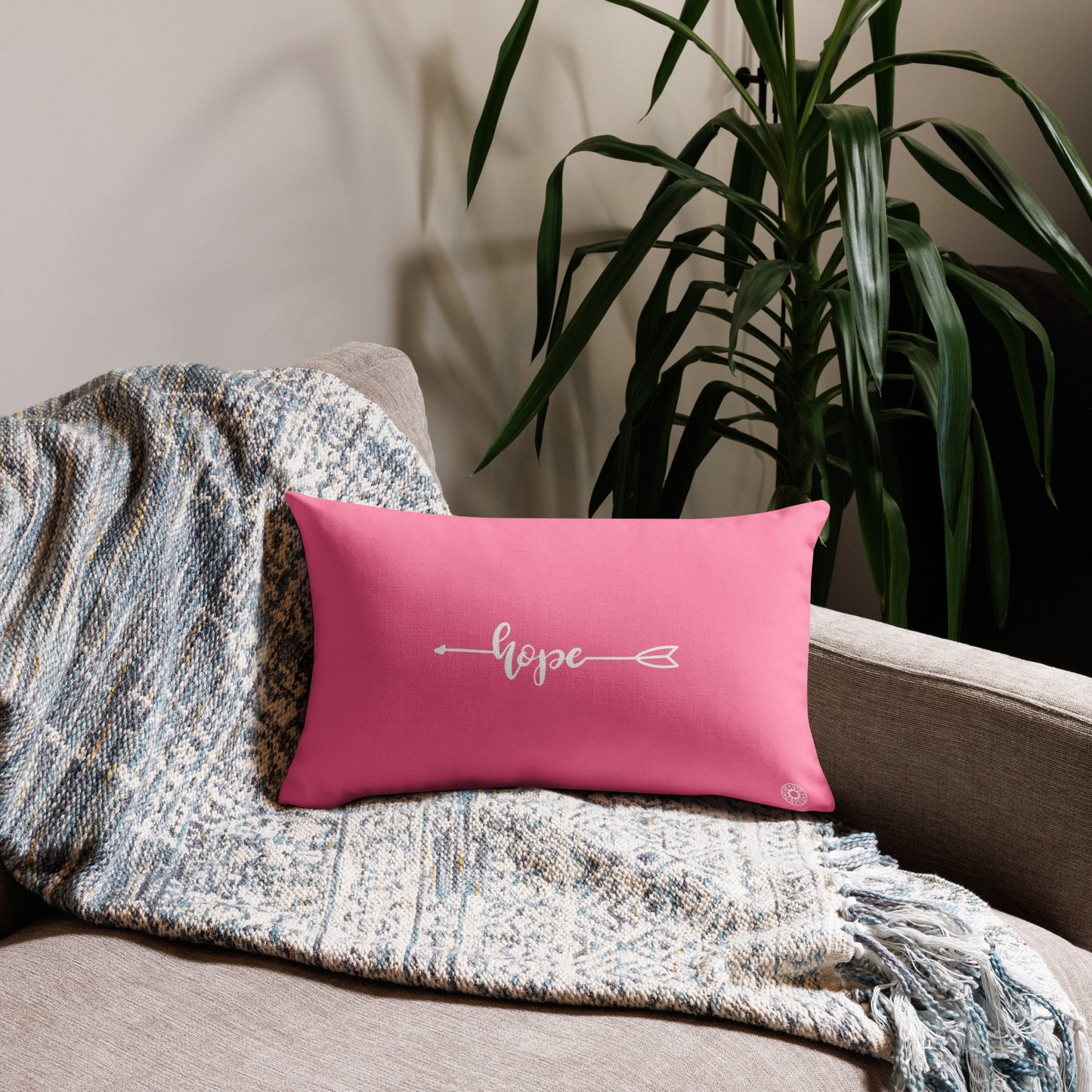 Pink Hope Premium Pillow