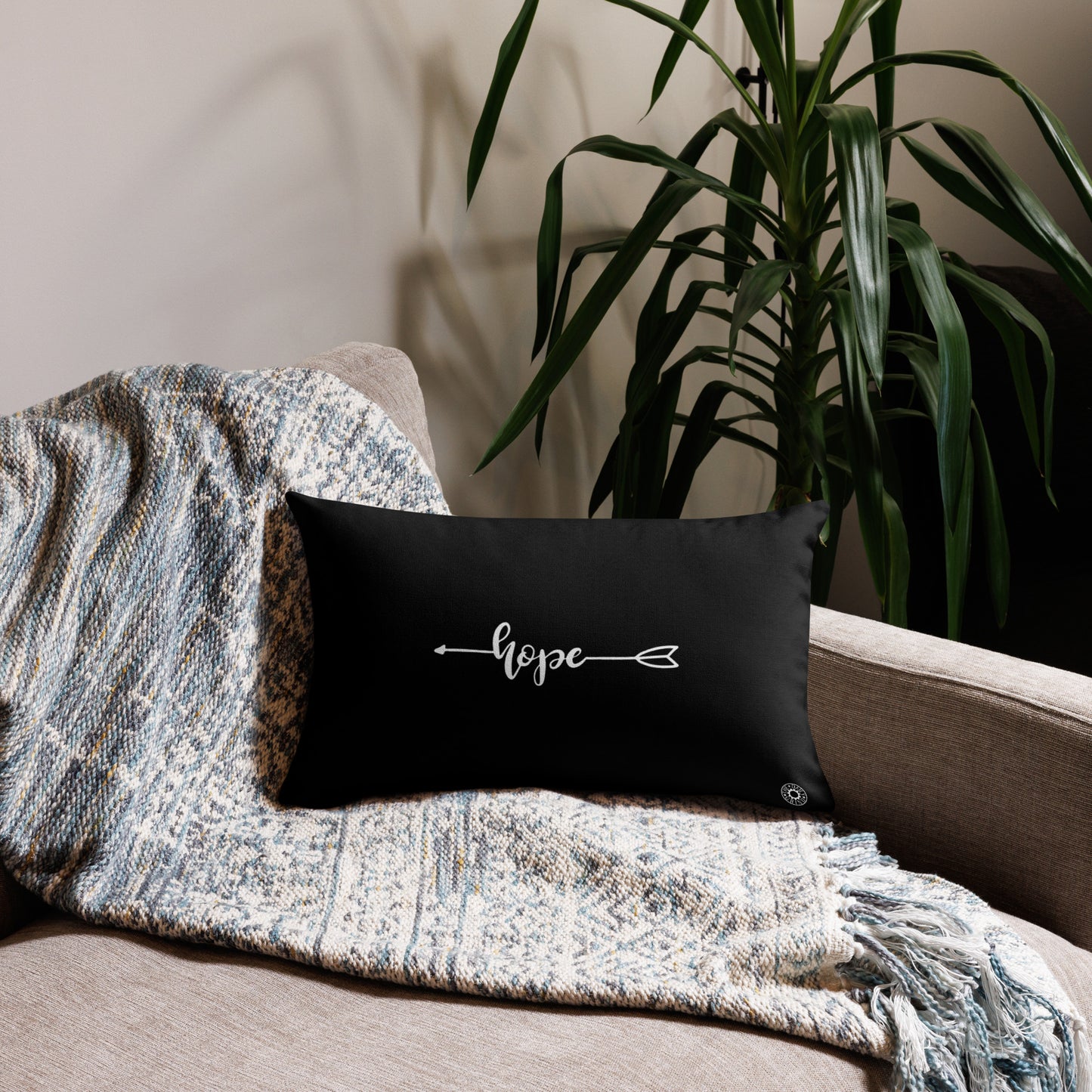 Black Hope Premium Pillow