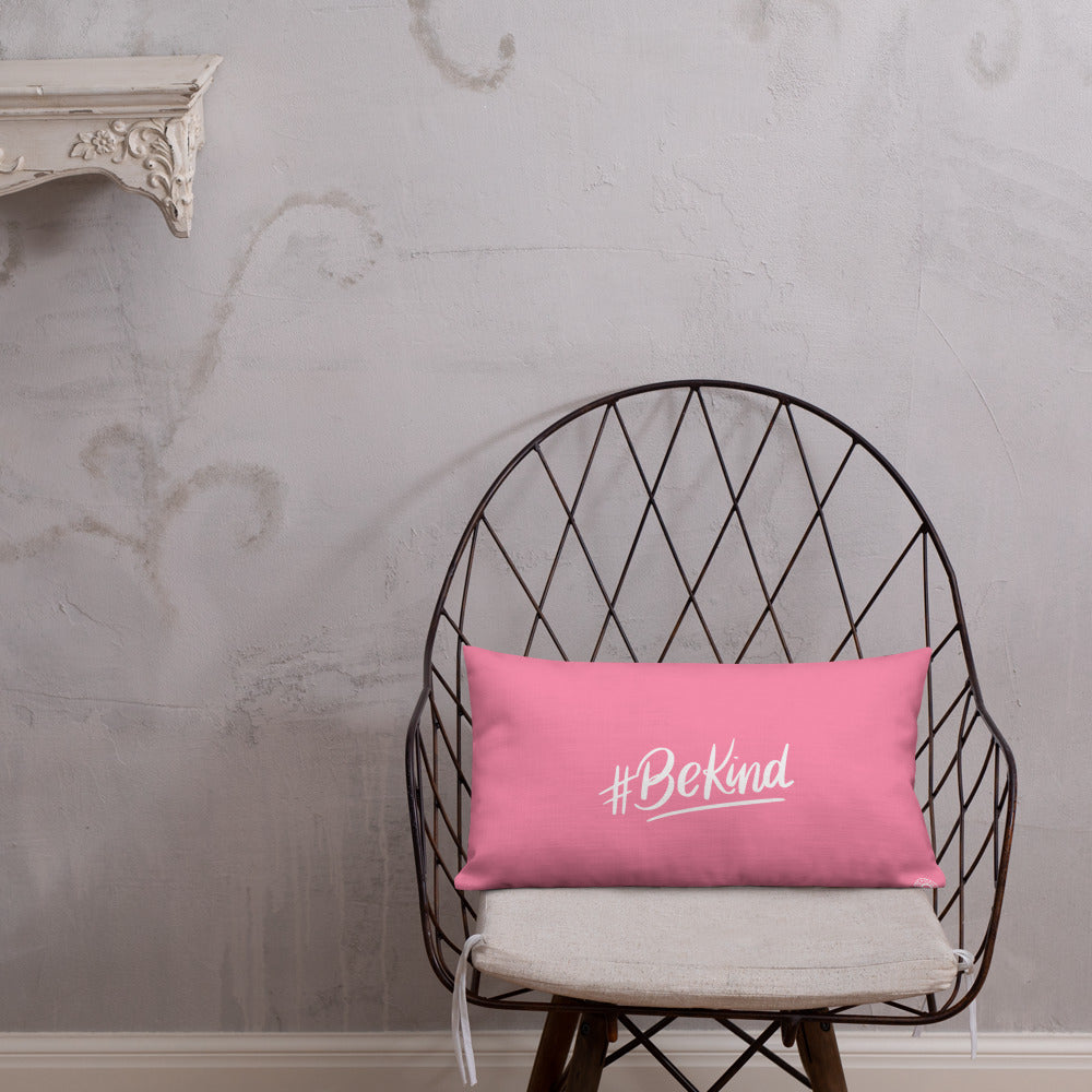 Pink Be Kind Premium Pillow