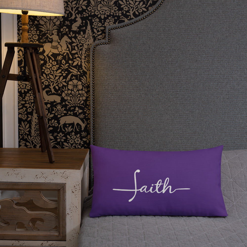 Purple Faith Premium Pillow