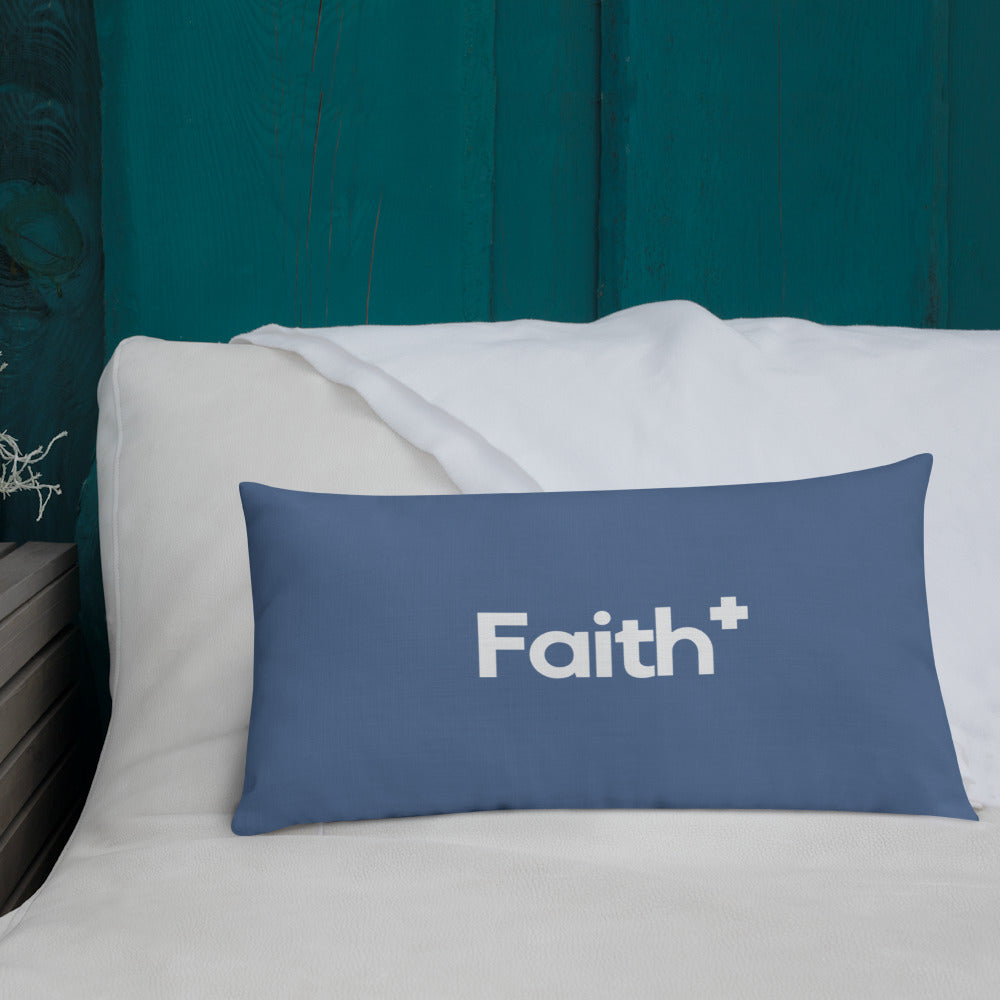 Blue Faith Premium Pillow