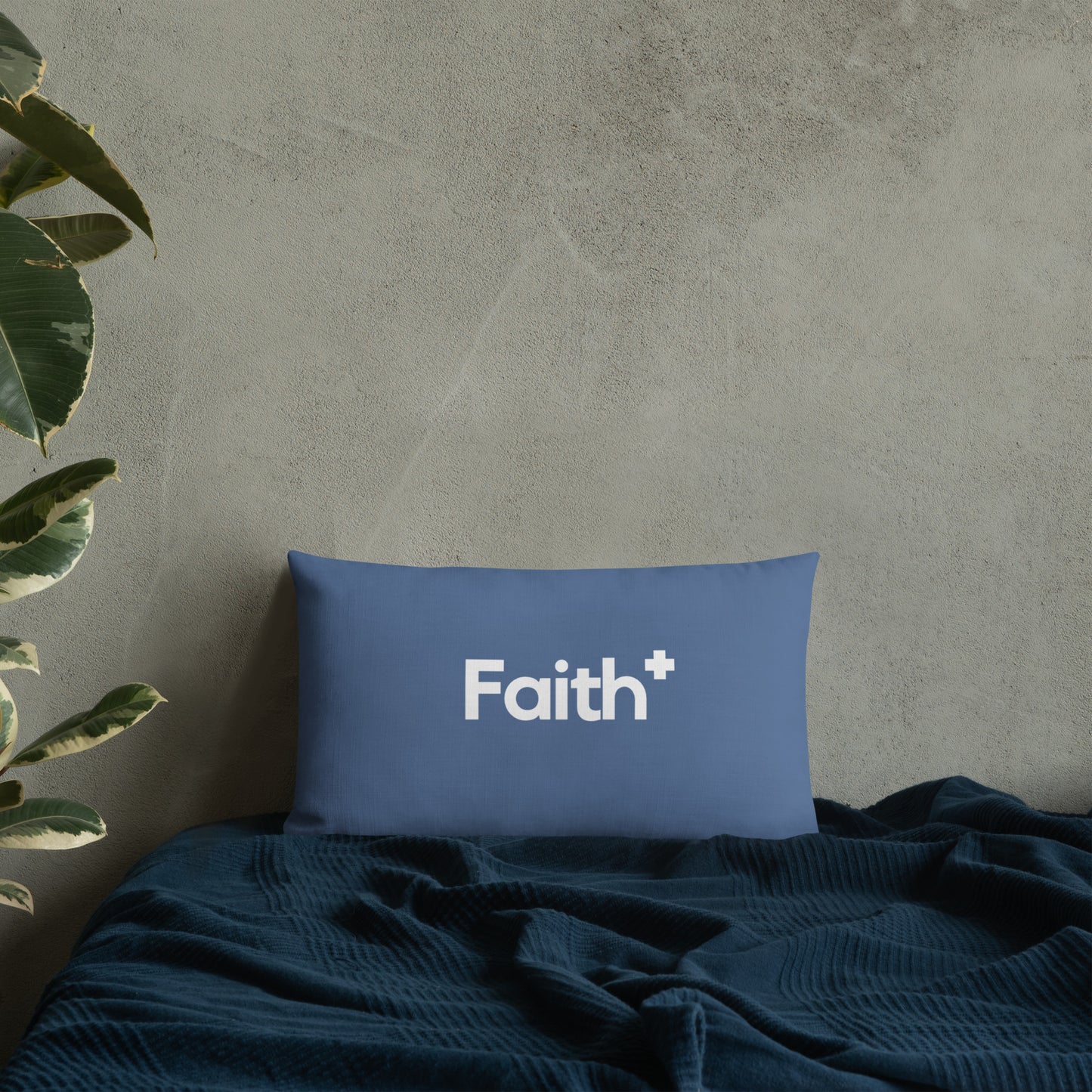 Blue Faith Premium Pillow