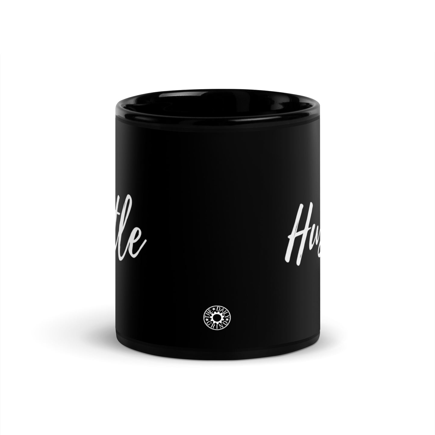 Hustle Black Glossy Mug