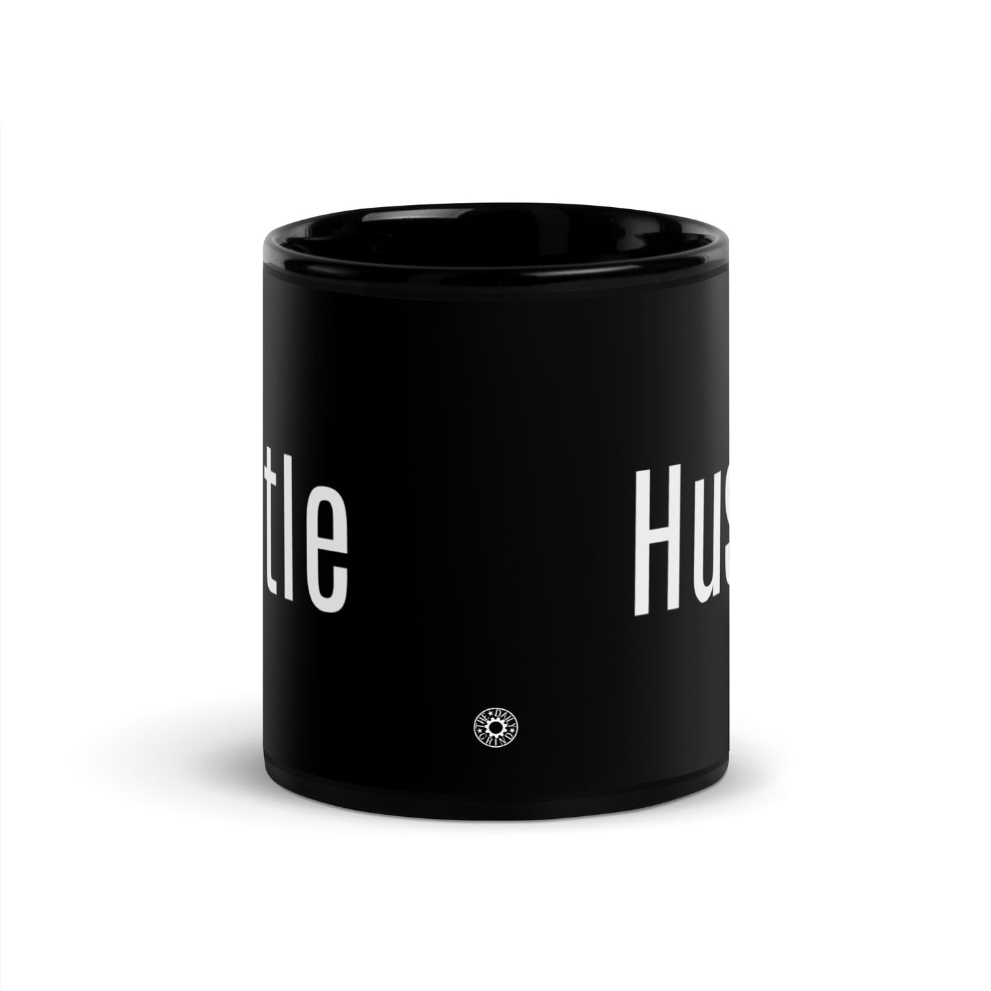 Hustle Black Glossy Mug