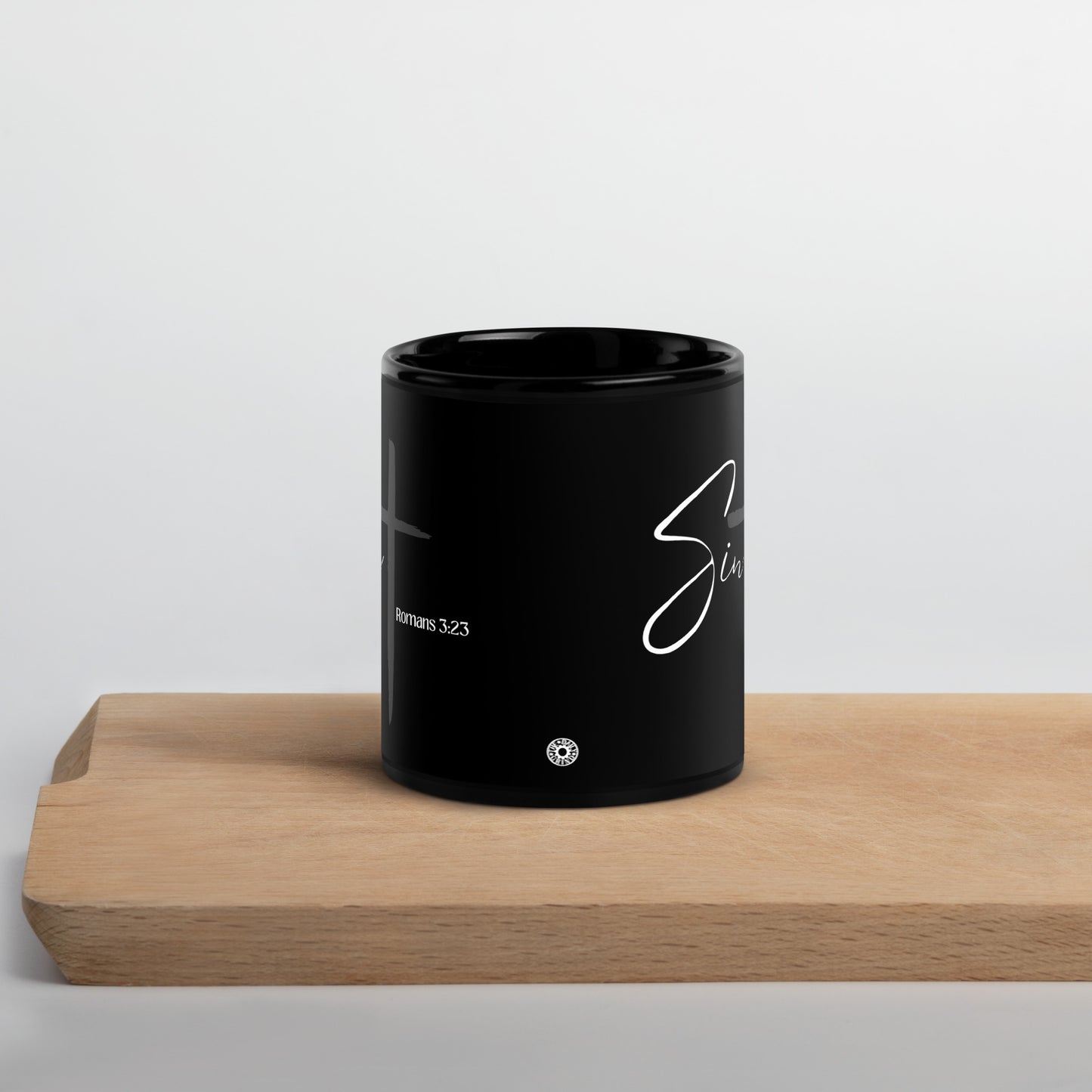 Sin Black Glossy Mug