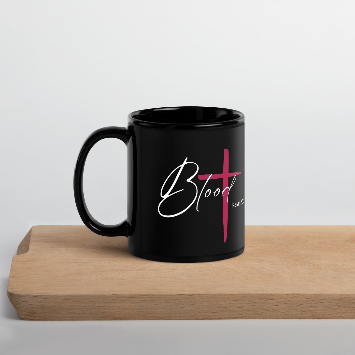 Blood Black Glossy Mug