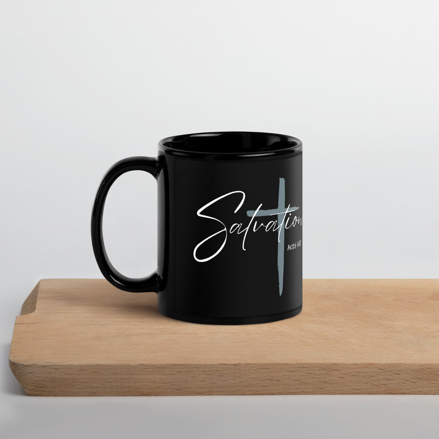 Salvation Black Glossy Mug