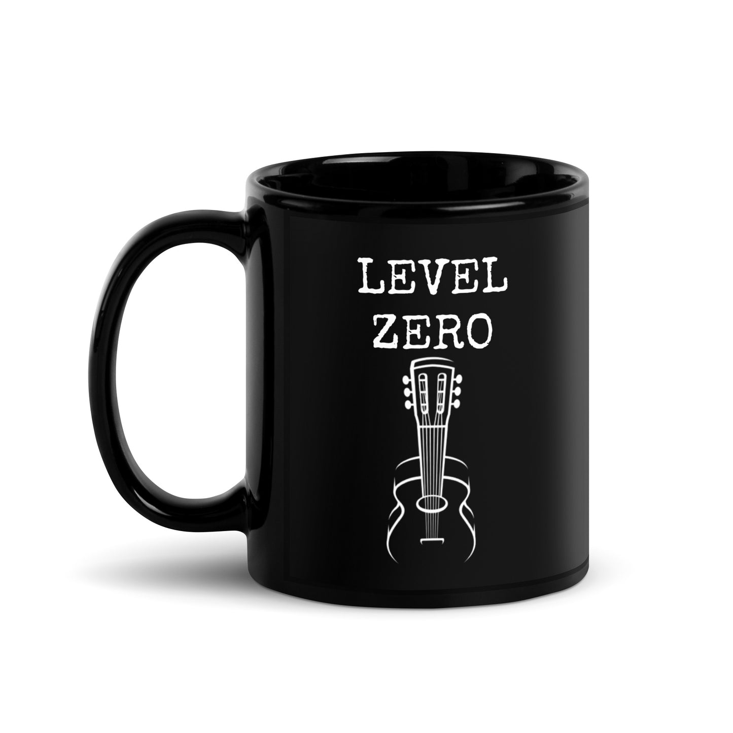 Guitar Black Glossy Mug