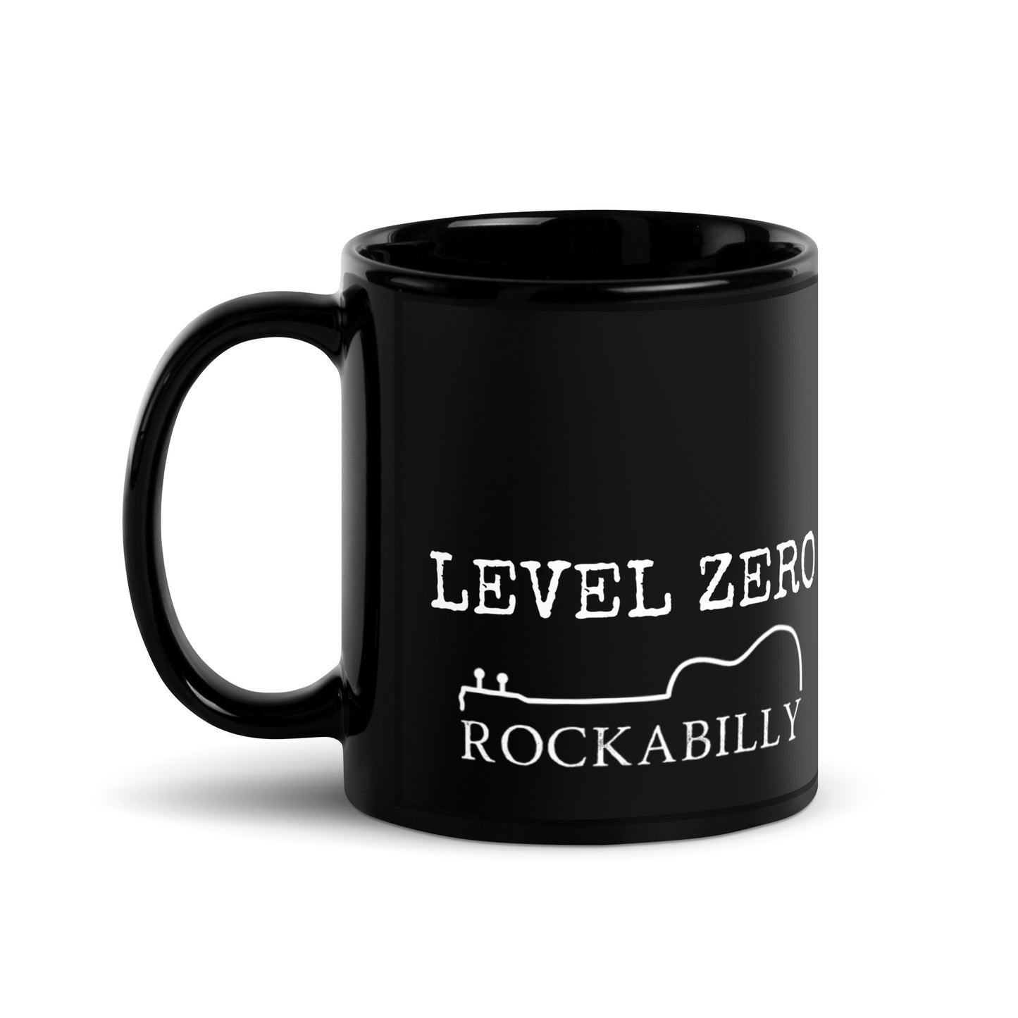 Rockabilly Black Glossy Mug