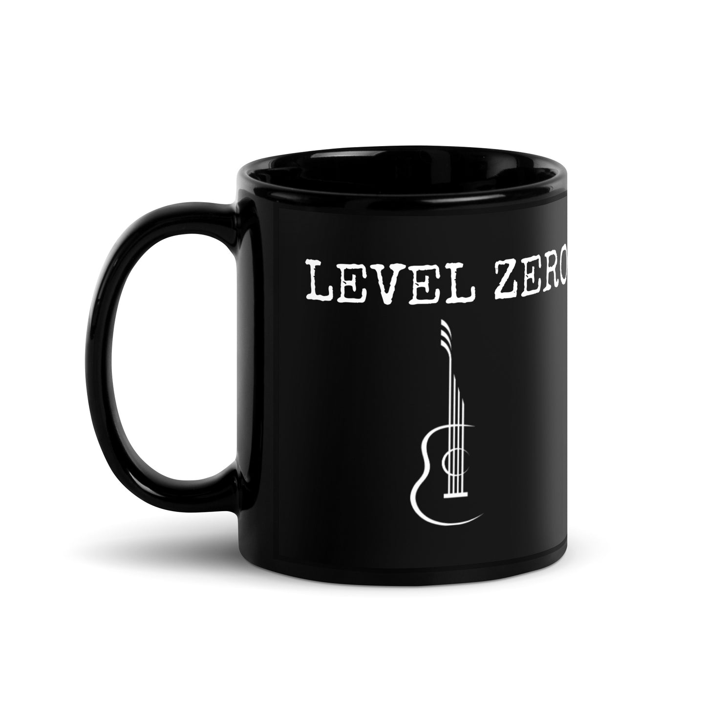 Guitar Black Glossy Mug