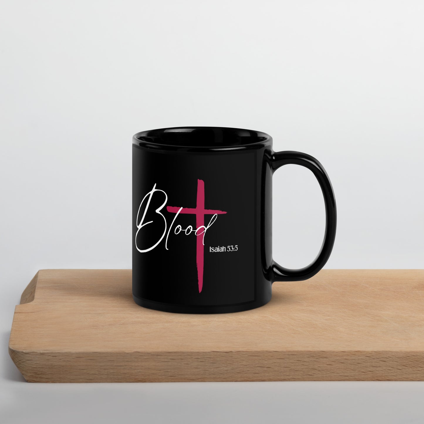 Blood Black Glossy Mug