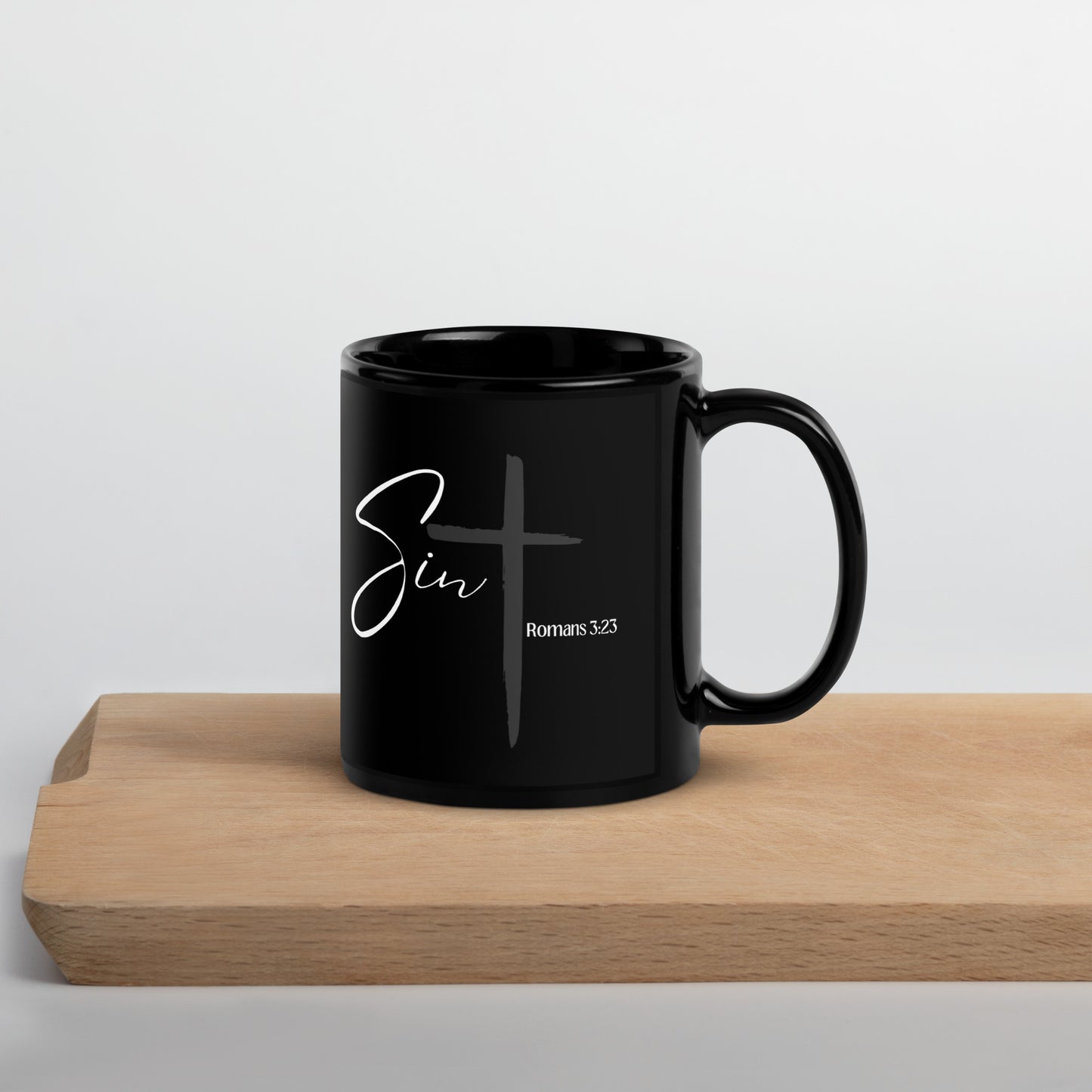 Sin Black Glossy Mug