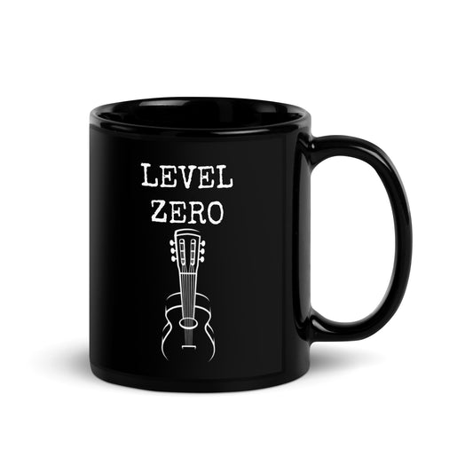 Guitar Black Glossy Mug