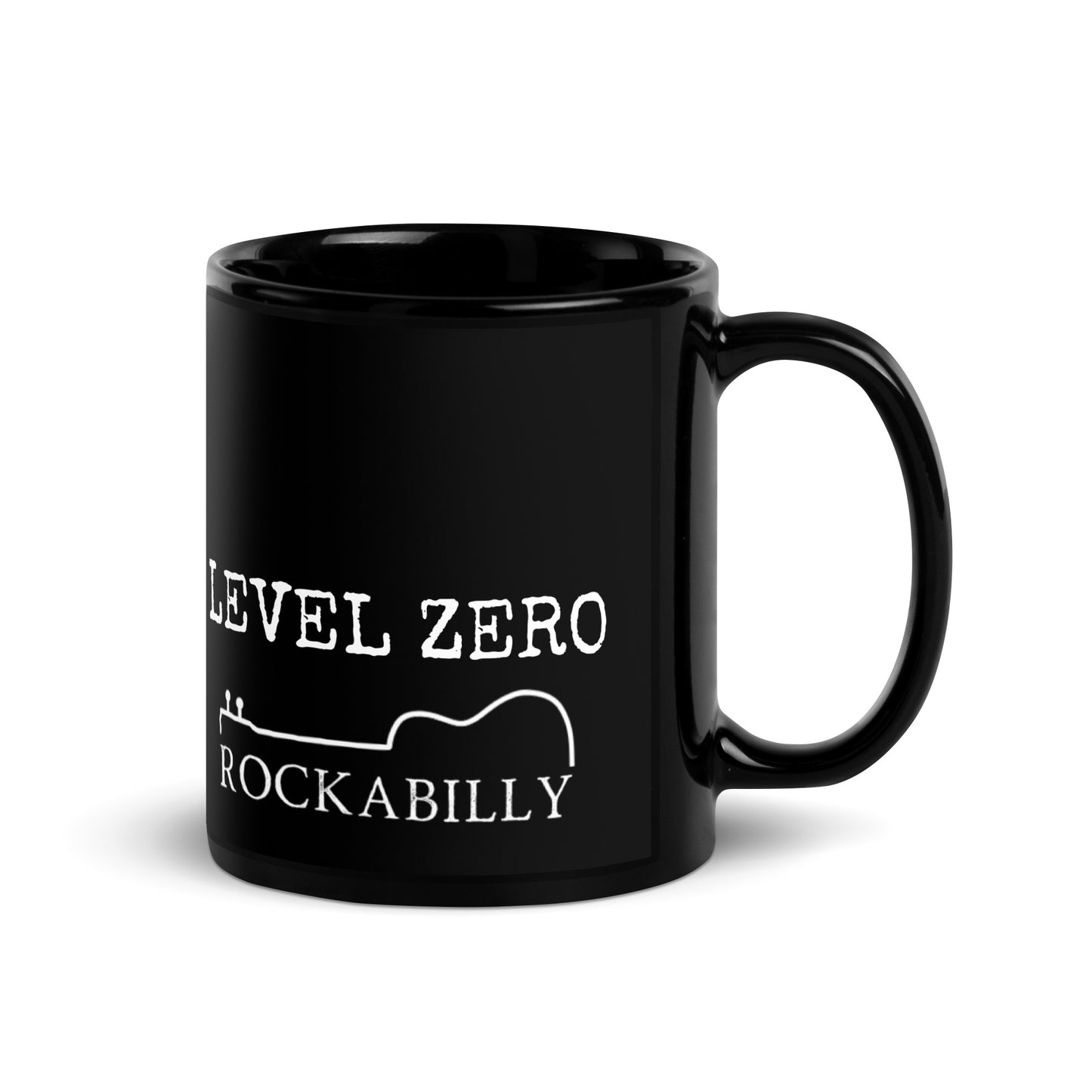 Rockabilly Black Glossy Mug