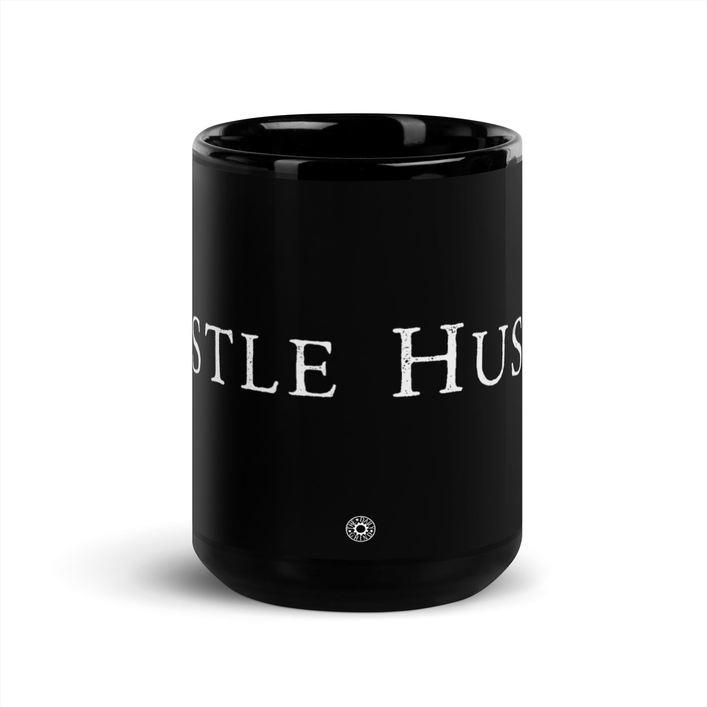 Hustle Black Glossy Mug