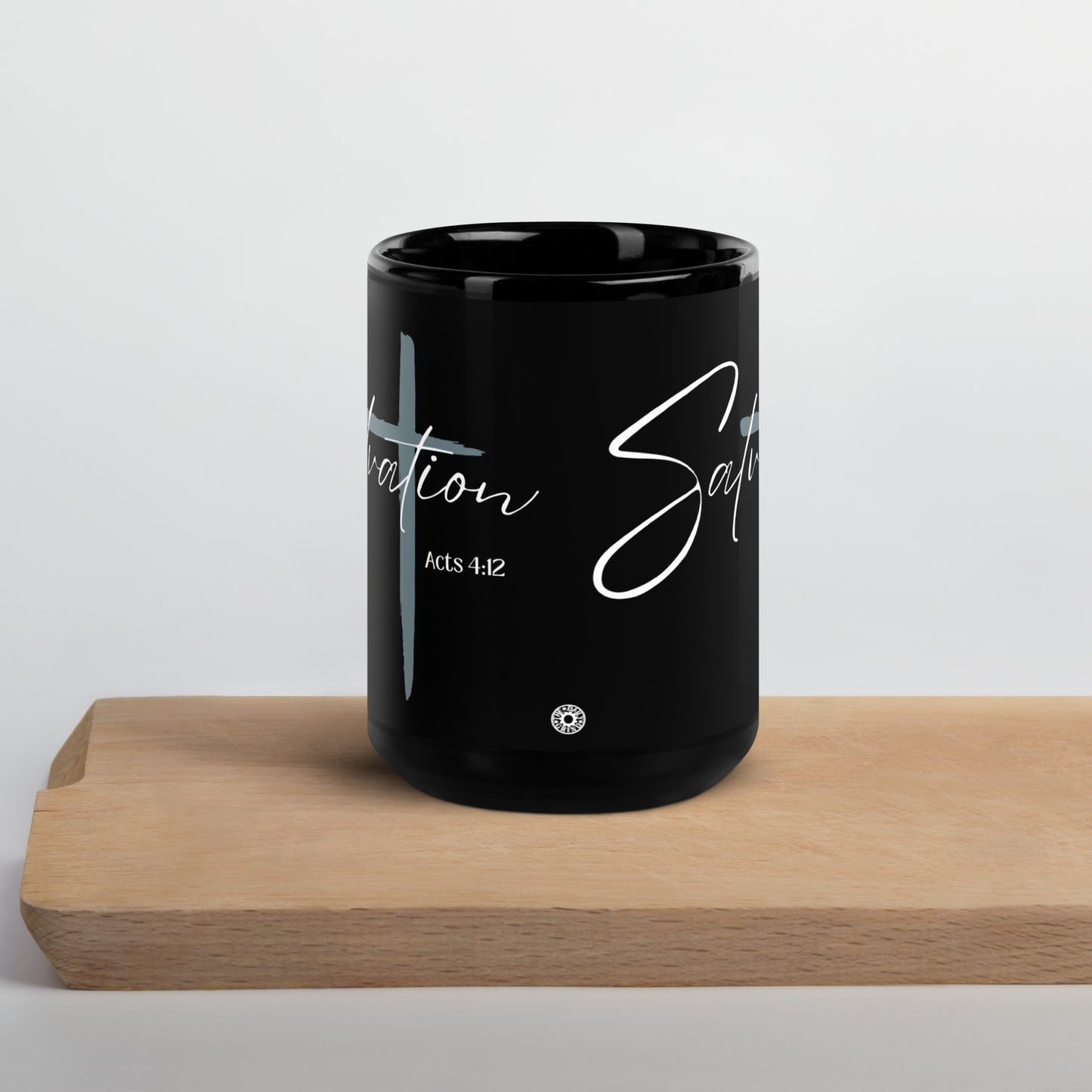 Salvation Black Glossy Mug