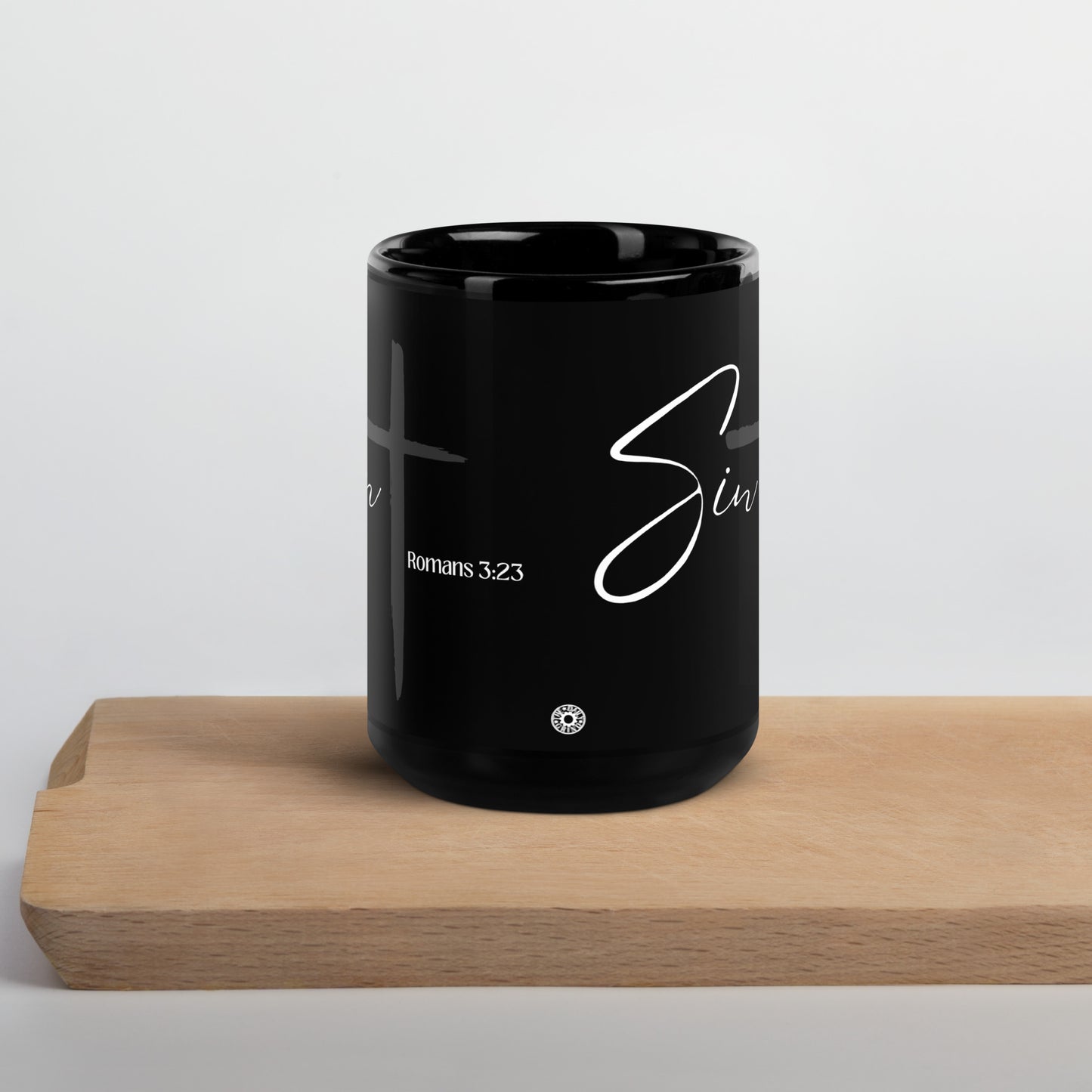 Sin Black Glossy Mug