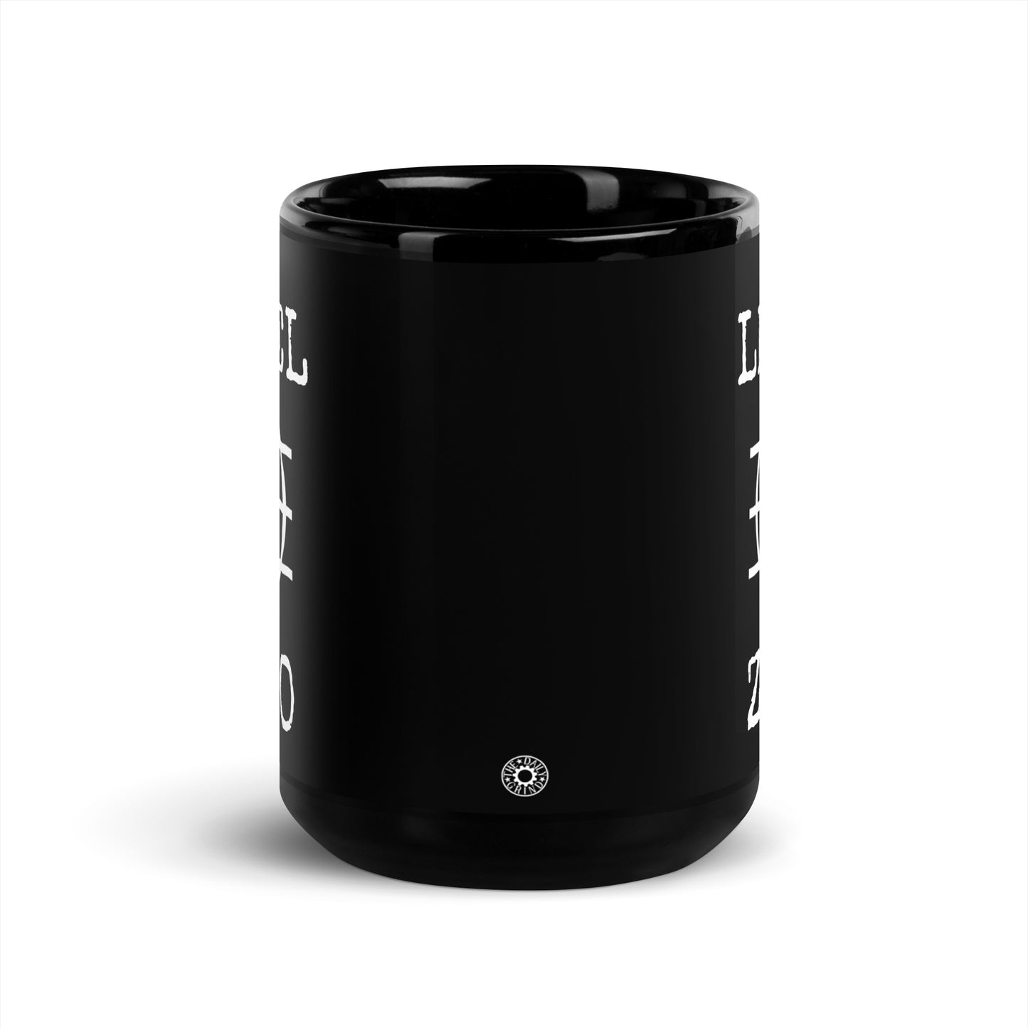 Level Zero Music Note Black Glossy Mug