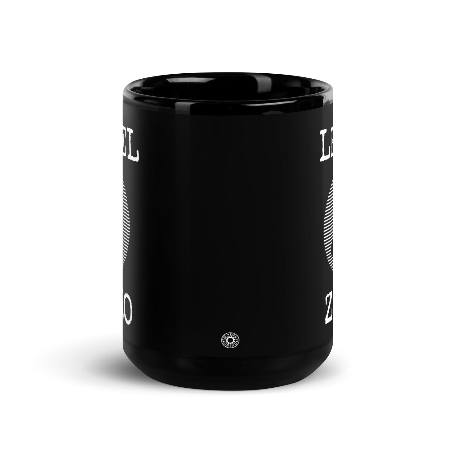 Beam Note Black Glossy Mug