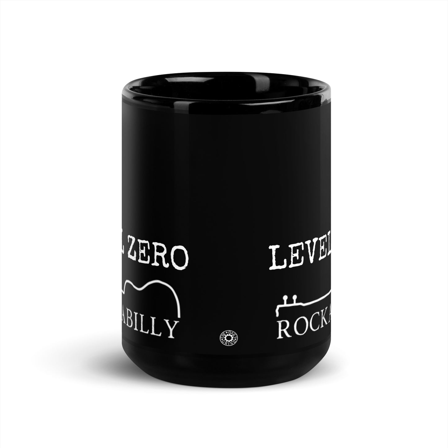 Rockabilly Black Glossy Mug